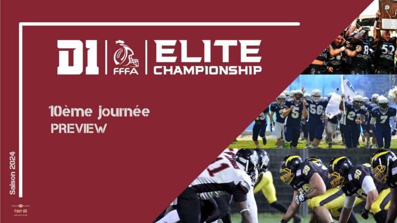 Championnat de France D1 Élite – Preview de la 10ème et dernière journée 