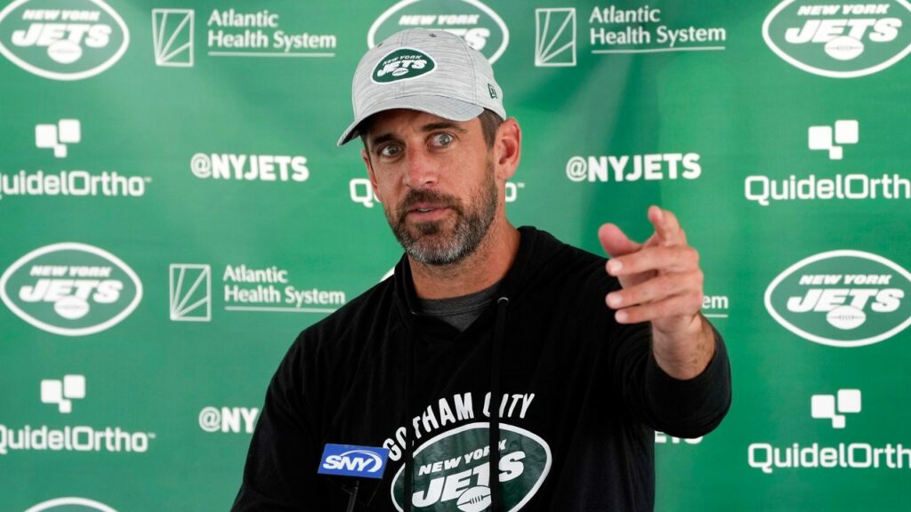 Aaron Rodgers Jets QB