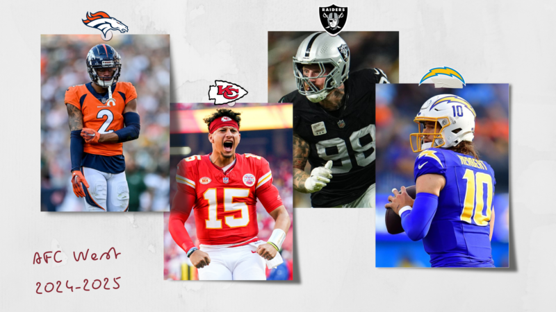 Preview de la saison 2024-2025 de NFL – AFC West 