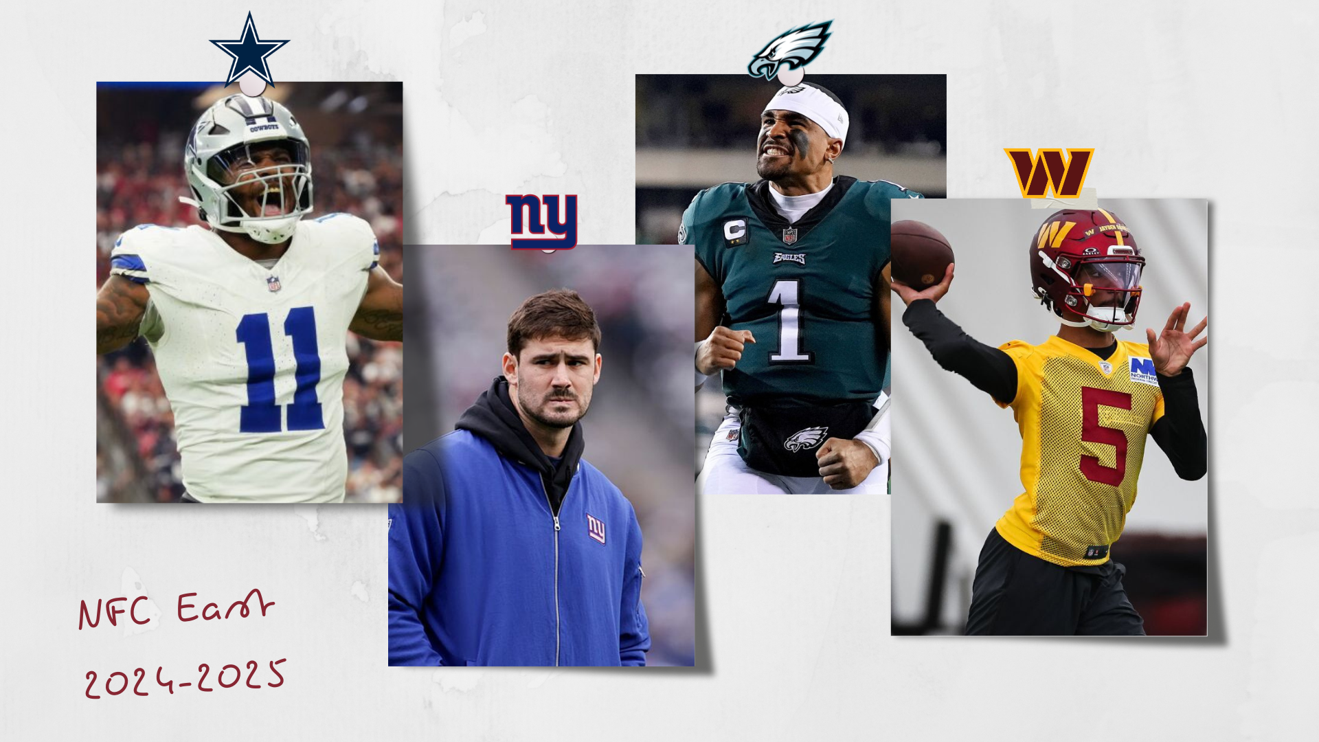 Preview de la saison 2024-2025 de NFL – NFC East 