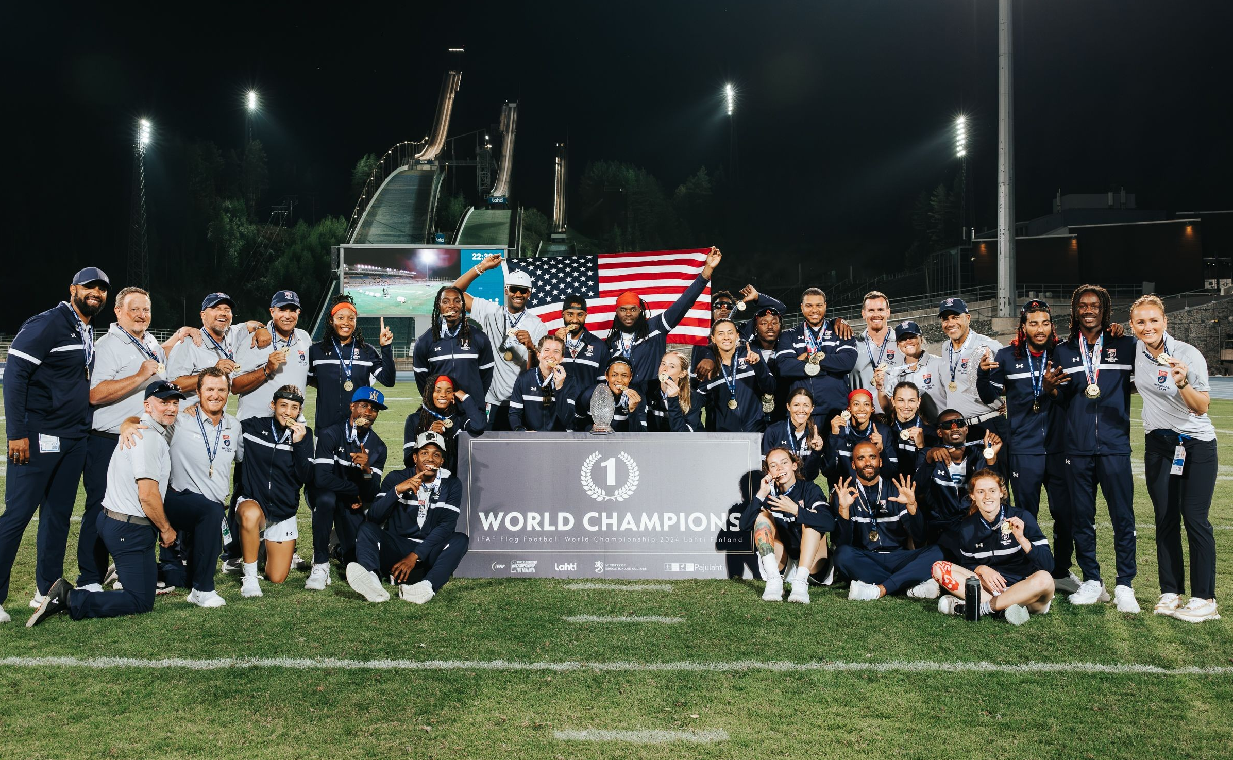 Championnats du monde de Flag Football 2024 – Les USA sacrés chez les femmes et les hommes 