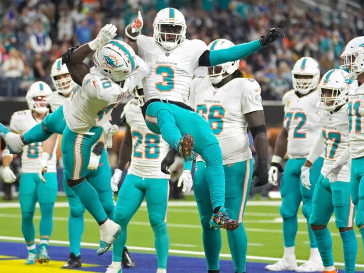 NFL, Week 10 – Les Dolphins retrouvent le chemin de la victoire à L.A 