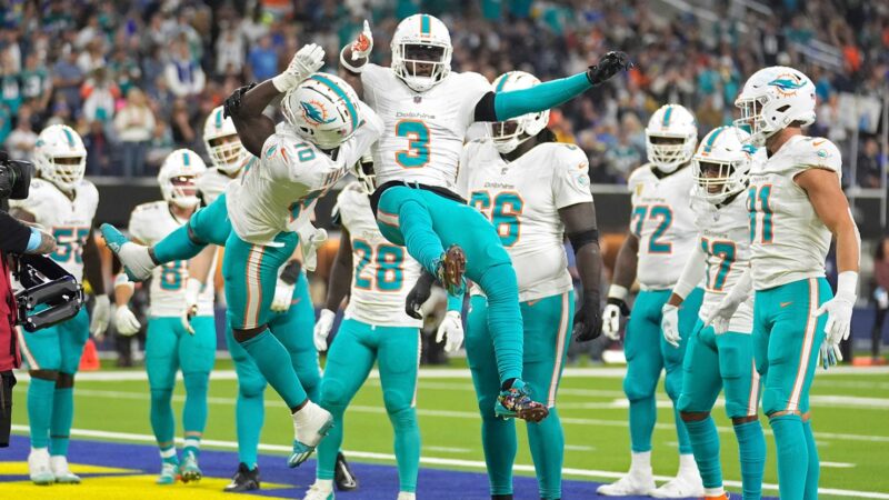 NFL, Week 10 – Les Dolphins retrouvent le chemin de la victoire à L.A 