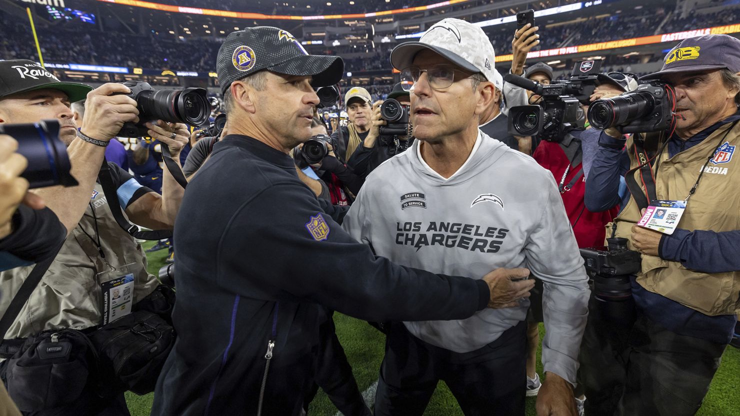 NFL, Week 12 – John Harbaugh prend une nouvelle fois le dessus sur son frère 