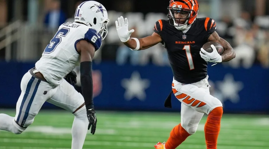 NFL, Week 14 – Burrow et Chase aidés par une gaffe des Cowboys 